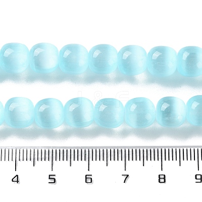 Natural Selenite Beads Strands G-B103-A01-08-1