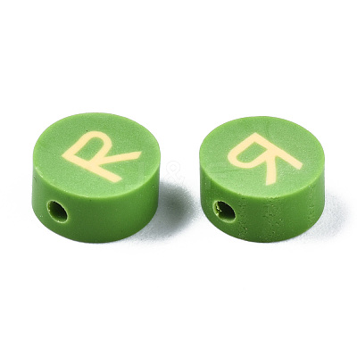 Handmade Polymer Clay Beads CLAY-N011-031R-1