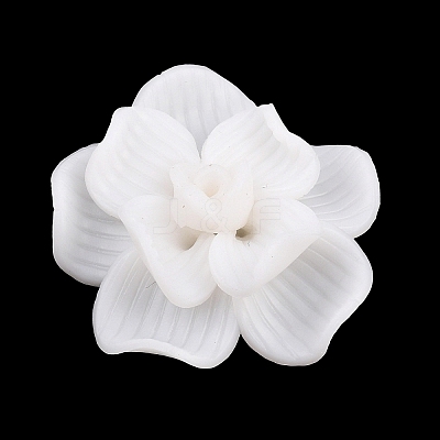 3D Handmade Polymer Clay Flower Cabochons PY-CBA4D86-01B-1