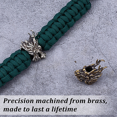 2Pcs 2 Colors Brass Pendants KK-OC0001-57-1