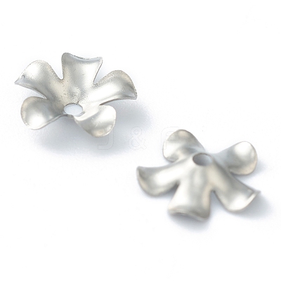 Non-Tarnish 304 Stainless Steel Bead Caps STAS-H149-25P-1
