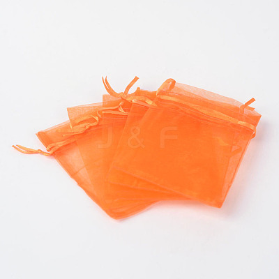 Organza Gift Bags with Drawstring OP-R016-9x12cm-14-1