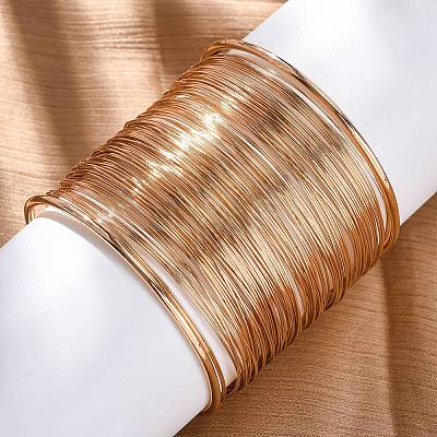 Iron Cuff Bangles BJEW-G741-05KCG-1