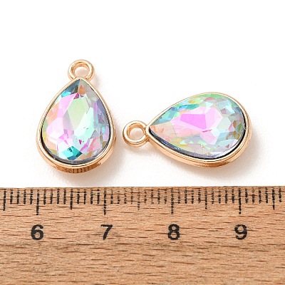 Electroplate Glass Pendants GL-CBA7A25-03C-1