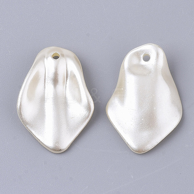 ABS Plastic Imitation Pearl Pendants OACR-T022-16-1