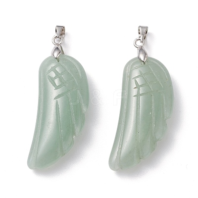 Natural Green Aventurine Pendants G-I314-01P-06-1