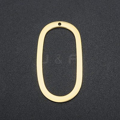 201 Stainless Steel Open Back Bezel Pendants STAS-R111-LA188-1