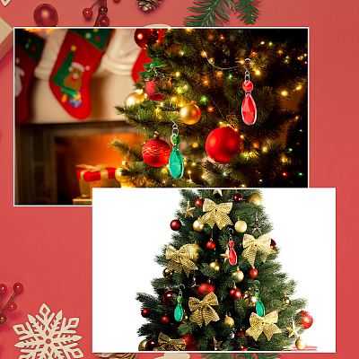 DIY Christmas Themed Cone Suncatcher Making Kits DIY-SP0001-35-1