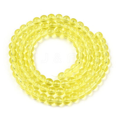 Transparent Glass Beads Strands LS-GLAA-T032-T4mm-12-1