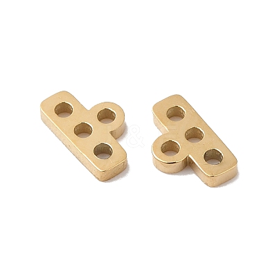 Ion Plating(IP) 304 Stainless Steel Chandelier Component Links STAS-Q215-17G-02-1