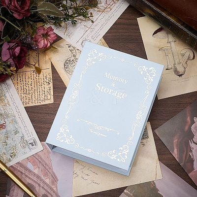 Paper Cover Interstitial Album Book AJEW-CP0011-01A-1