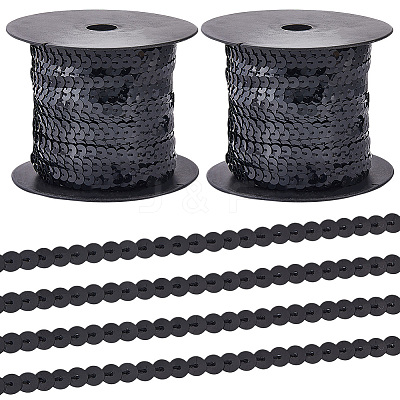 2Rolls Plastic Paillette Beads FIND-CY0001-13A-1