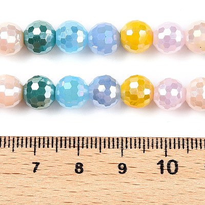 Electroplate Glass Bead Strands X-GLAA-Z006-01F-1