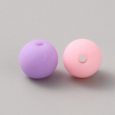 Opaque Acrylic Beads MACR-CJC0004-16B-1