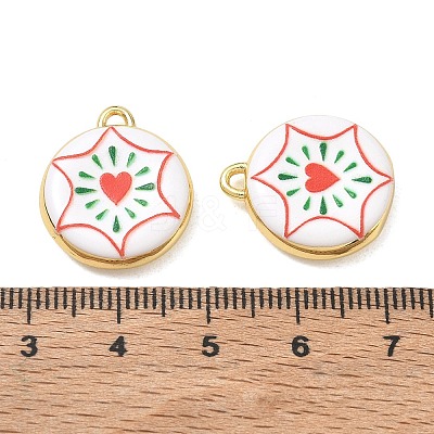 Printed Brass Pendants KK-CBAF9BC-15G-01-1