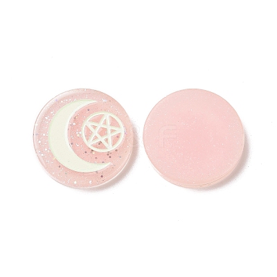 Resin Cabochons RESI-G055-02F-1
