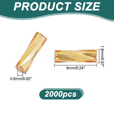 90G Glass Bugle Beads SEED-HY0001-20A-1