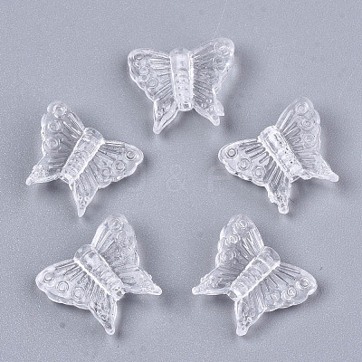 Transparent Acrylic Beads MACR-T036-10-1