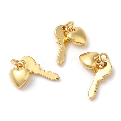 Eco-Friendly Brass Pendants X-KK-M246-20G-1