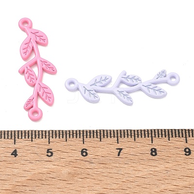 Baking Painted Alloy Connector Charms AL-CBA7C55-11-1