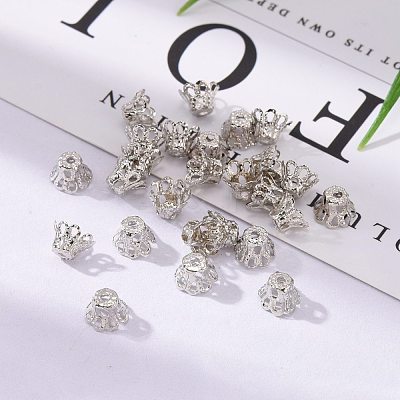 Iron Bead Caps IFIN-D042-6x4.5-P-1