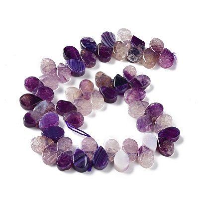 Natural Agate Beads Strands G-G021-04A-03-1