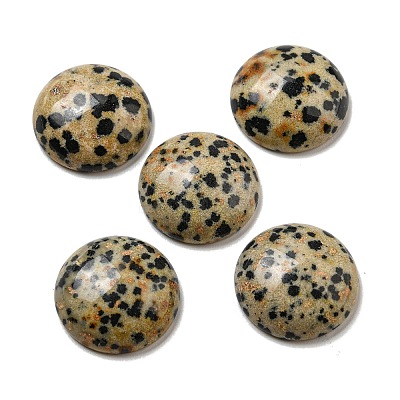 Natural Dalmatian Jasper Cabochons G-C115-02A-21-1