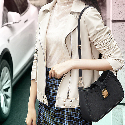 4Pcs 4 Colors Adjustable PU Imitation Leather Bag Straps DIY-WR0003-24-1