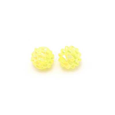 Opaque Acrylic Waxberry Beads OACR-CJC0006-01F-1