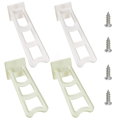 10Sets 2 Styles Resin Photo Frame Holder Set KY-GF0001-08B-1