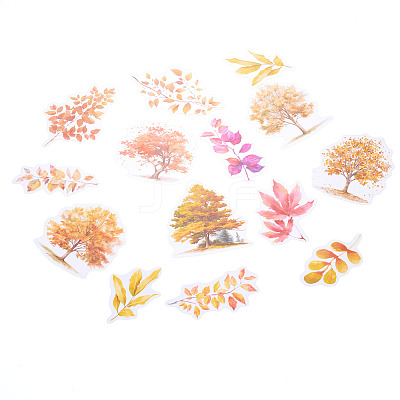 100Pcs Story of Four Seasons PET Stickers Self-Adhesive Stickers DIY-TA0003-69B-1