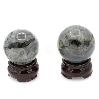 Natural Labradorite Sphere Ornament PW-WG15772-01-1