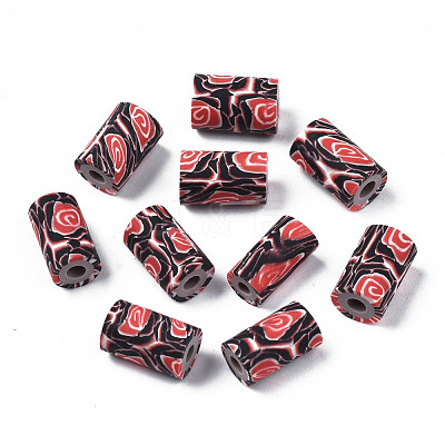 Handmade Polymer Clay Beads CLAY-N008-046-10-1