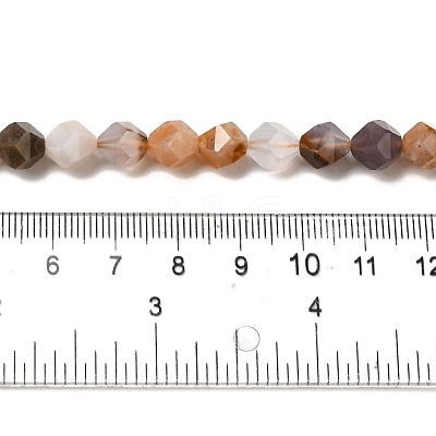 Natural Chalcedony Beads Strands G-K382-A16-02-1