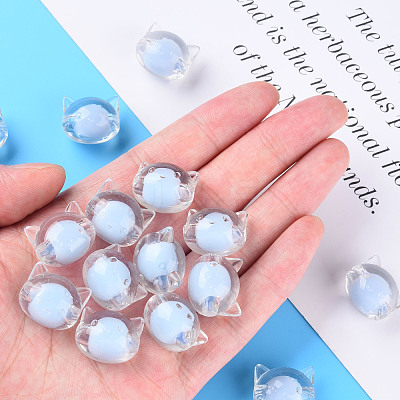 Transparent Acrylic Beads MACR-S373-115-B08-1