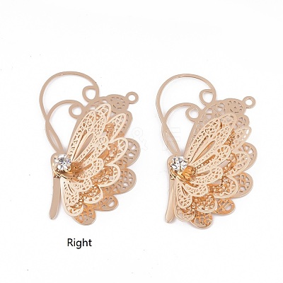 Brass Pendants KK-S353-016LG-1