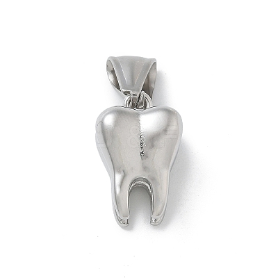 304 Stainless Steel Pendants STAS-G346-08P-1