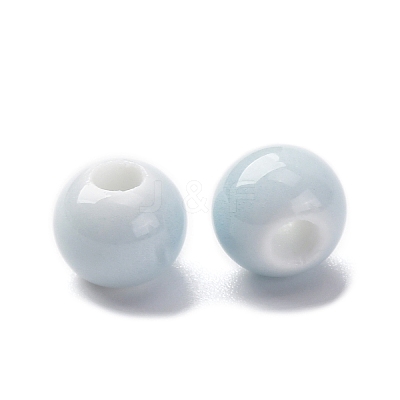 Bright Glazed Porcelain Beads PORC-D300-A31-1