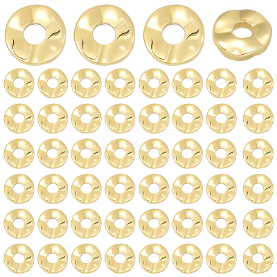 90Pcs Brass Beads KK-BBC0025-87A-1