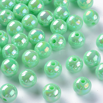 Opaque Acrylic Beads MACR-S370-D10mm-A05-1