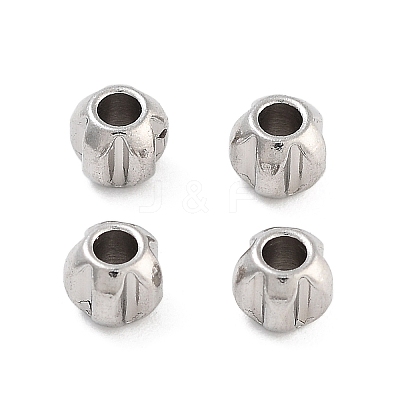 Non-Tarnish 201 Stainless Steel Beads STAS-B072-18A-P-1