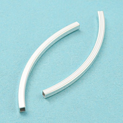 925 Sterling Silver Tube Beads STER-Q191-03B-S-1