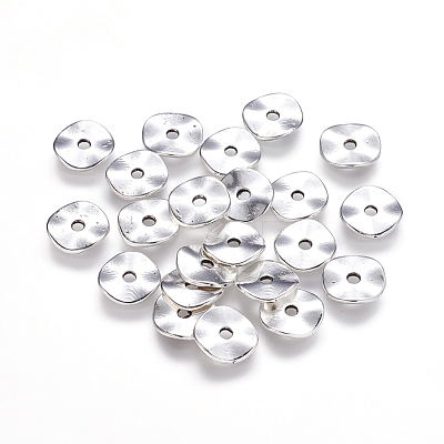Tibetan Style Alloy Wavy Spacer Beads X-LF9350Y-1