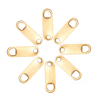 50Pcs Stainless Steel Chain Extender Connectors STAS-CJ0001-181-1