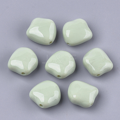 Acrylic Beads X-OACR-S029-058C-1