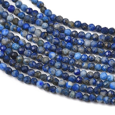 Natural Lapis Lazuli Beads Strands GG-CBA1497-A02-2mm-1