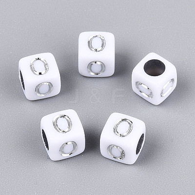 Acrylic Beads OACR-ZX006-36O-1
