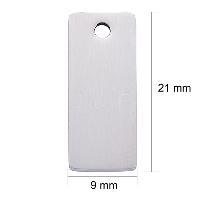 Tarnish Resistant 304 Stainless Steel Pendants STAS-I140-22A-1