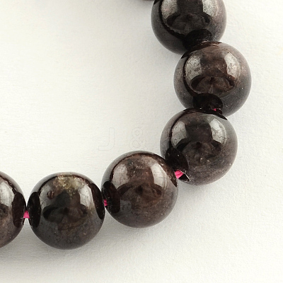 Natural Garnet Gemstone Beads Strands G-R263-7mm-1