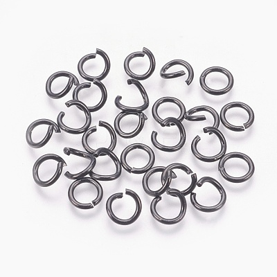 Ion Plating(IP) 304 Stainless Steel Open Jump Rings STAS-M235-01B-1